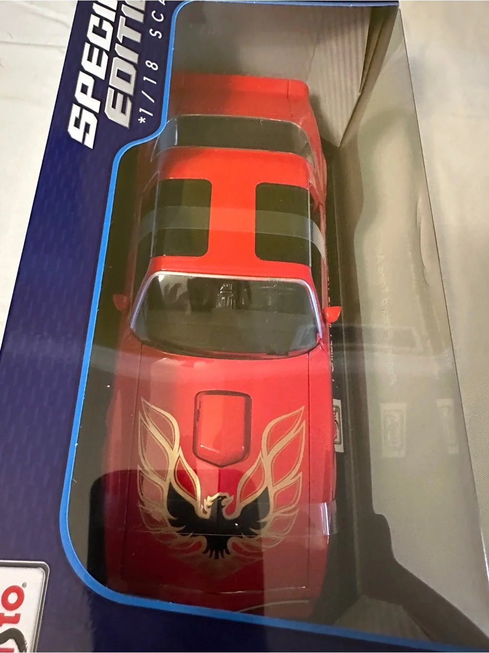 🚗Maisto Red Pontiac Firebird Trans Am Die-Cast Toy Car - Kids Vehicles